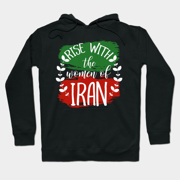 Women of Iran Hoodie by LylaLace Studio